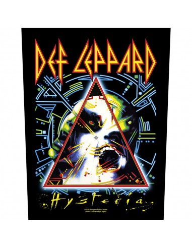 Back Patch Def Leppard Hysteria