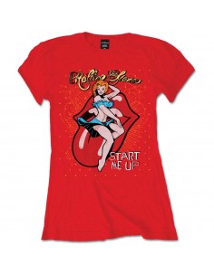 Tricou Dama The Rolling Stones Start me up