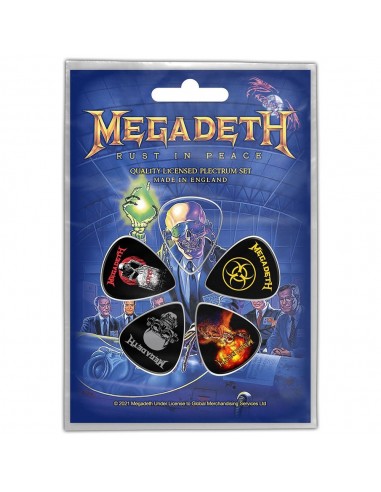 Set Pene Chitara Megadeth Rust In Peace