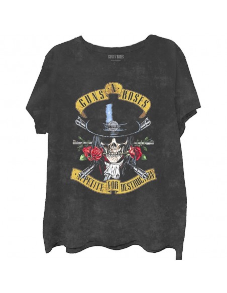 Tricou Unisex Guns N' Roses Appetite Washed