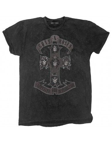 Tricou Unisex Guns N' Roses Monochrome Cross