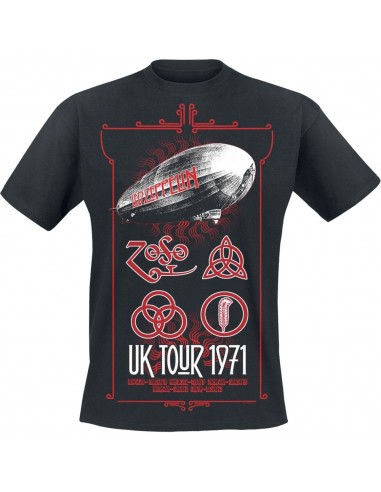 Tricou Unisex Led Zeppelin UK Tour '71.