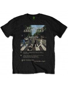 Tricou Unisex The Beatles Abbey Road 8 Track
