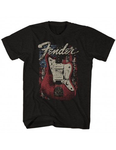 Tricou Unisex Fender Distressed Guitar