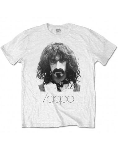 Tricou Unisex Frank Zappa Thin Logo Portrait