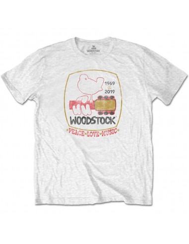 Tricou Unisex Woodstock Peace Love Music