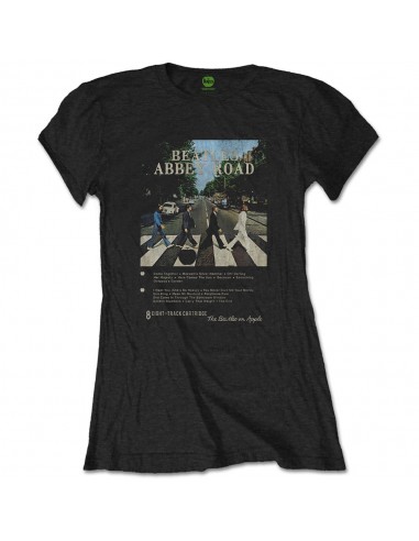 Tricou Dama The Beatles Abbey Road 8 Track