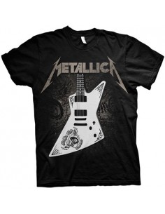 Tricou Unisex Metallica Papa Het Guitar