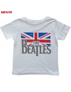 Tricou Copil The Beatles Logo & Vintage Flag