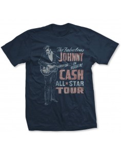 Tricou Unisex Johnny Cash All Star Tour