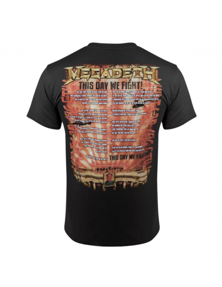 Tricou Unisex Megadeth: China Whitehouse