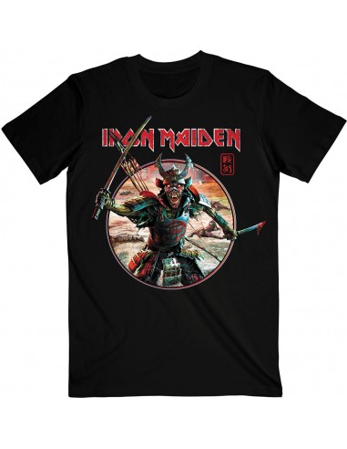 Tricou Unisex Iron Maiden Senjutsu Eddie Warrior Circle