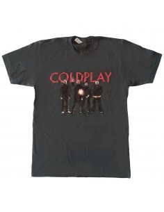 Tricou Unisex Coldplay Band & Text Logo