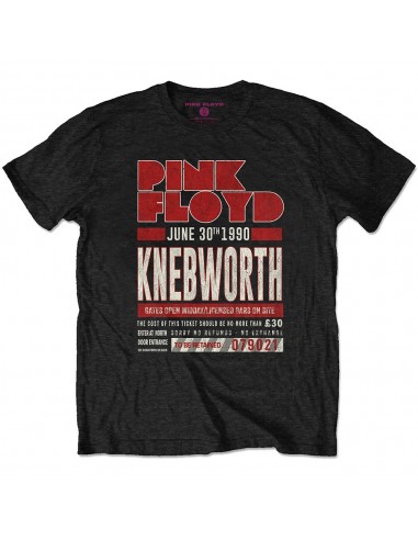 Tricou Unisex Pink Floyd Knebworth '90 Red