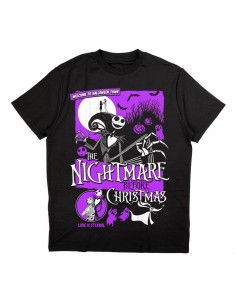 Tricou Unisex The Nightmare Before Christmas Welcome To Halloween Town