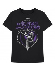 Tricou Unisex The Nightmare Before Christmas Purple Heart