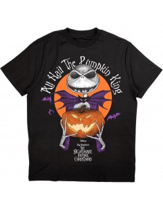 Tricou Unisex The Nightmare Before Christmas All Hail The Pumpkin King