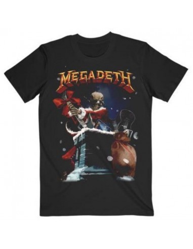 Tricou Unisex Megadeth Santa Vic Chimney