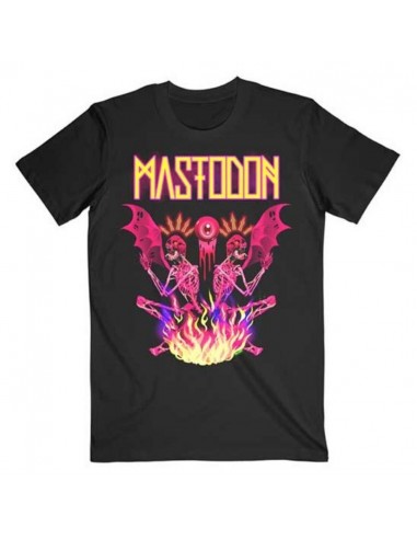 Tricou Unisex Mastodon Double Brimstone Neon