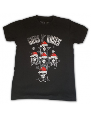 Tricou Unisex Guns N' Roses Appetite Christmas