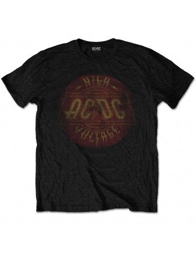 Tricou Unisex AC/DC High Voltage Vintage