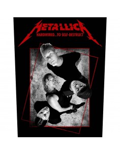Back Patch Metallica Hardwired Concrete
