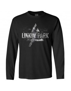 Tricou Maneca Lunga Linkin Park: Smoke Logo
