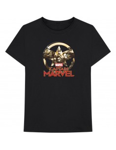 Tricou Unisex Marvel Comics Captain Marvel Star Logo