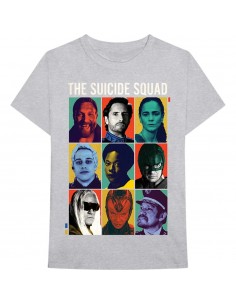 Tricou Unisex The Suicide Squad 9 Squares