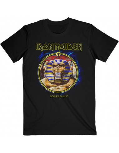 Tricou Unisex Iron Maiden Powerslave Mummy Circle