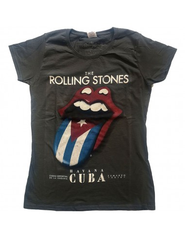 Tricou Dama The Rolling Stones Havana Cuba