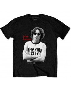 Tricou Unisex John Lennon New York City B&W