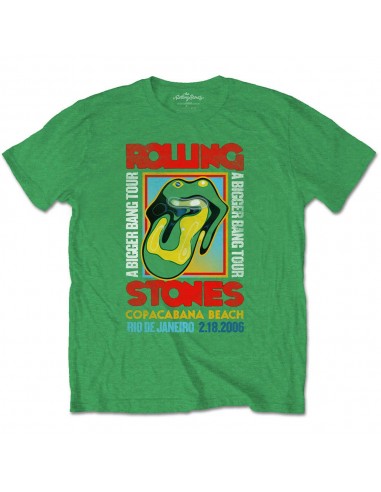 Tricou Unisex The Rolling Stones Copacabana Green
