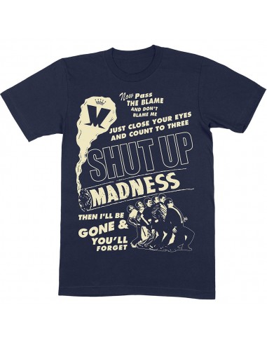 Tricou Unisex Madness Shut Up