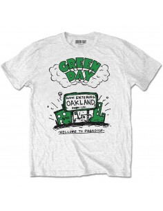 Tricou Copil Green Day Welcome to Paradise