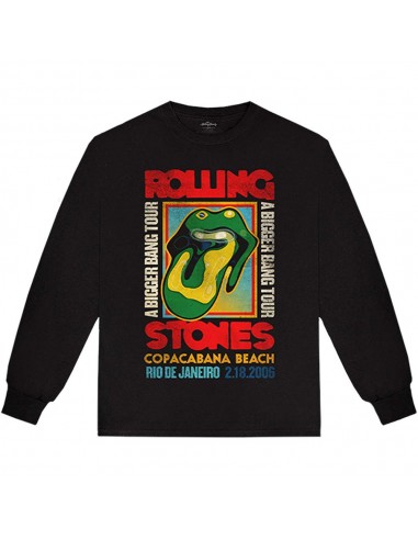 Tricou Maneca Lunga The Rolling Stones Copacabana Beach