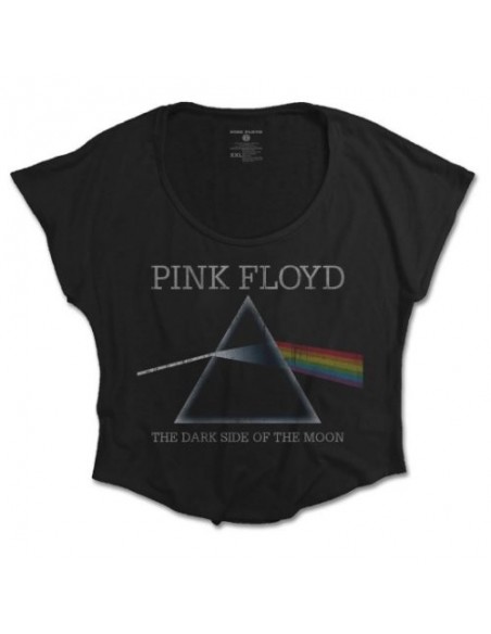 Tricou Dama Pink Floyd Dark Side of The Moon Refract