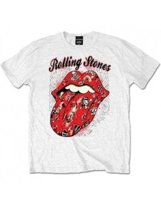 Tricou Unisex The Rolling Stones Tattoo Flash