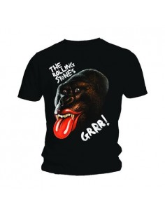 Tricou Unisex The Rolling Stones Grrr Black Gorilla