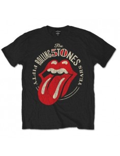 Tricou Unisex The Rolling Stones 50th Anniversary Vintage