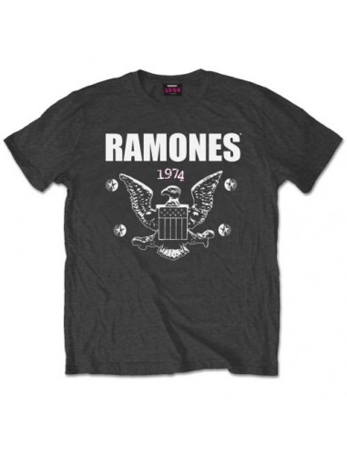 Tricou Unisex Ramones 1974 Eagle