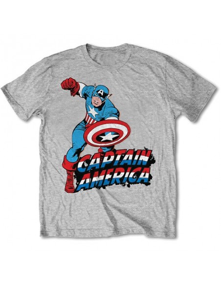 Tricou Unisex Marvel Comics Simple Captain America