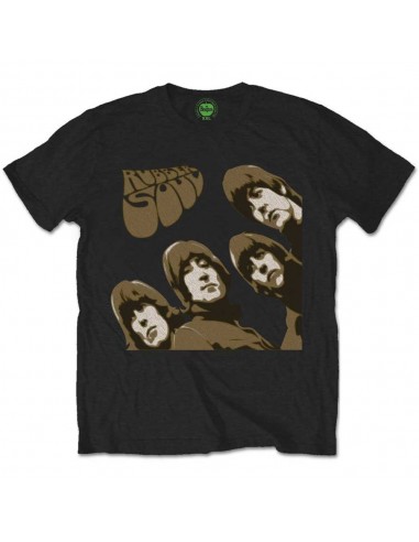 Tricou Unisex The Beatles Rubber Soul Sketch