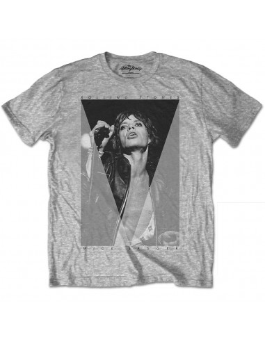 Tricou Unisex The Rolling Stones Mick Triangle