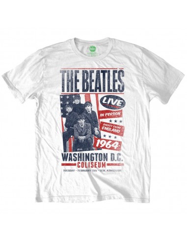 Tricou Unisex The Beatles Coliseum Poster