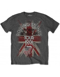 Tricou Unisex The Rolling Stones North American Tour 1981