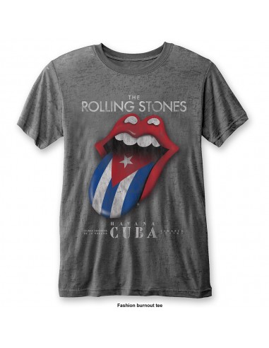 Tricou Unisex The Rolling Stones Havana Cuba