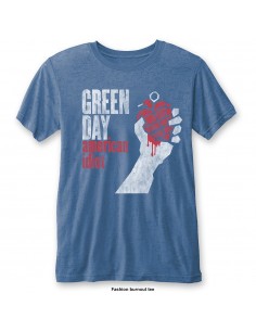 Tricou Unisex Green Day American Idiot Vintage