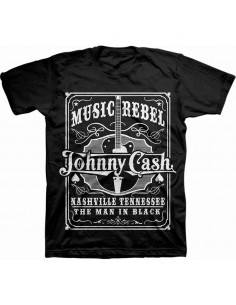 Tricou Unisex Johnny Cash Music Rebel