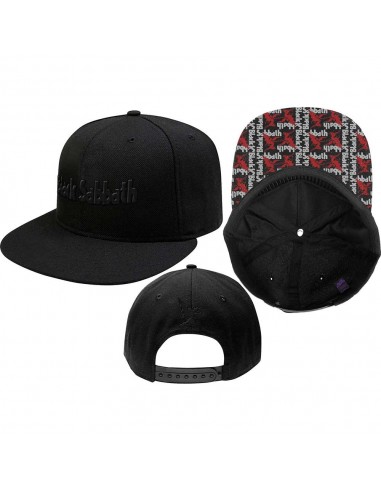 Sapca Snapback Black Sabbath Logo & Demon